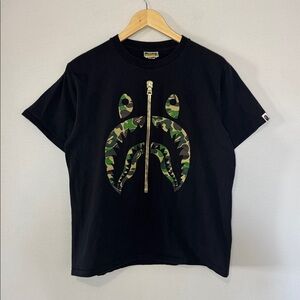 A Bathing Ape T-Shirt / Medium / Zipper Camouflage